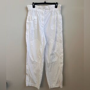 Urban Outfitters White Cargo Pants
